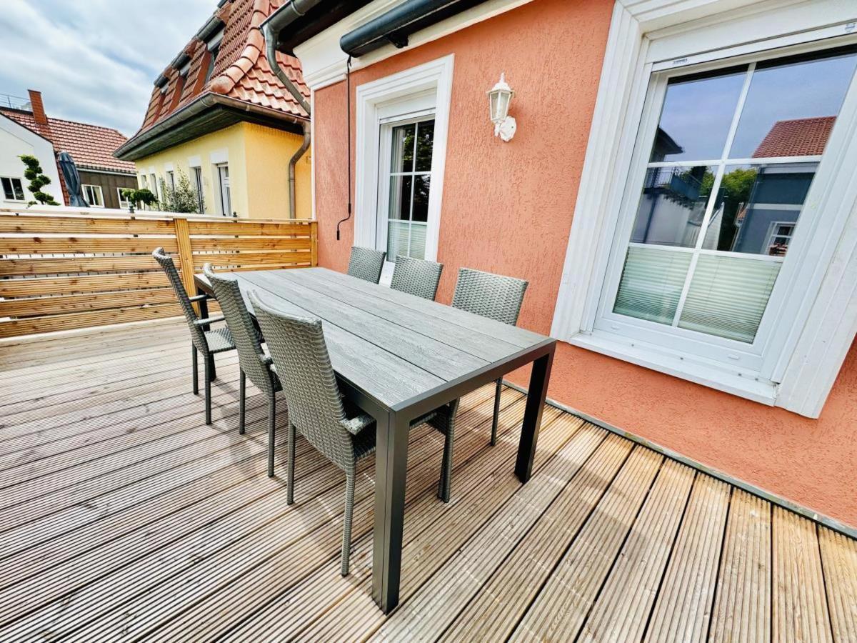Haus Seazeit, Meersicht รอสต็อค ภายนอก รูปภาพ